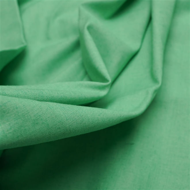 Tecido viscolinho com elastano verde claro