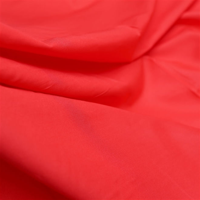Tecido forro 100% poliéster para tecidos leves vermelho