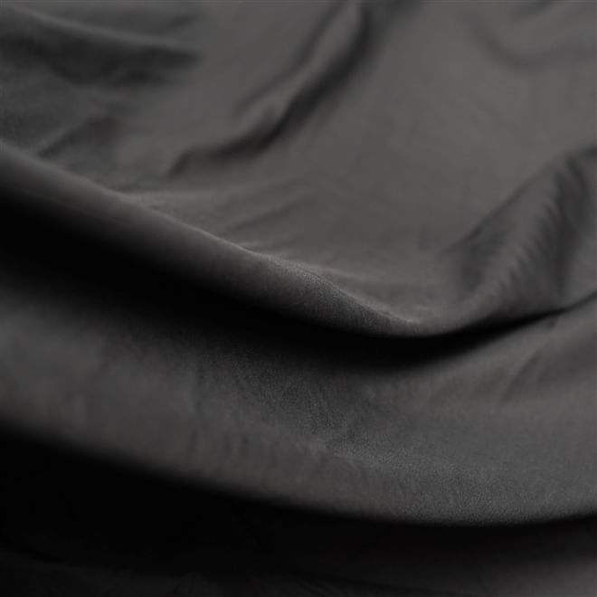 Tecido forro 100% poliéster para tecidos leves preto
