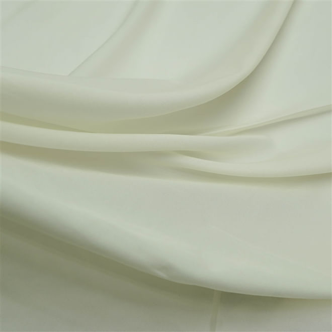 Tecido forro 100% poliéster para tecidos leves off white