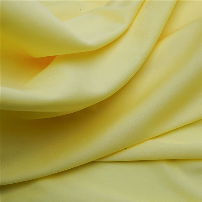 Tecido malha helanca amarelo claro