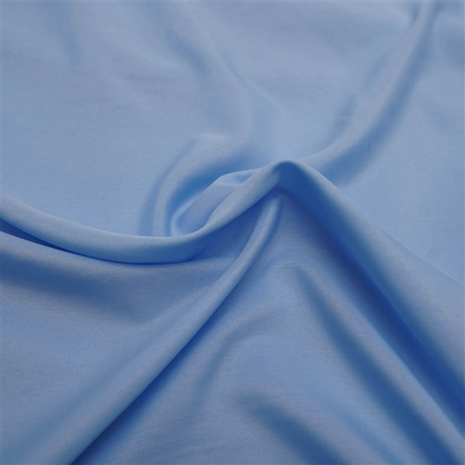 Tecido alpaca 100% poliéster azul para forro bolso calça
