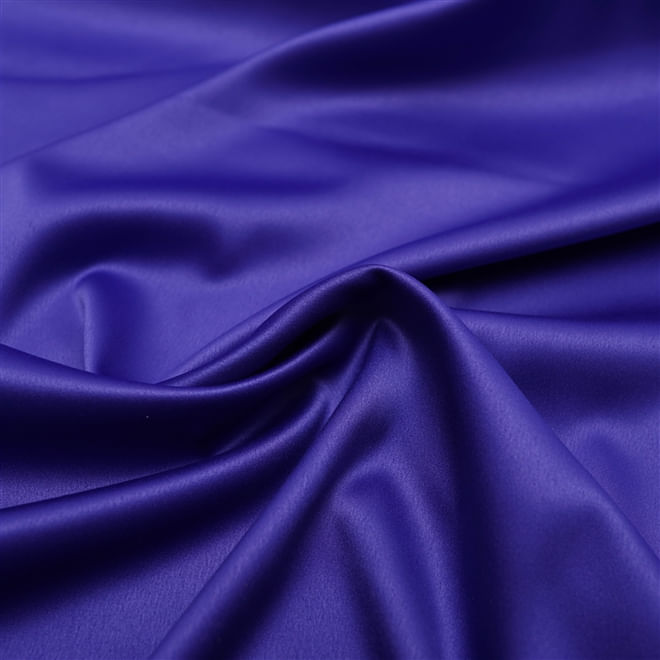 Tecido crepe pasquale azul royal