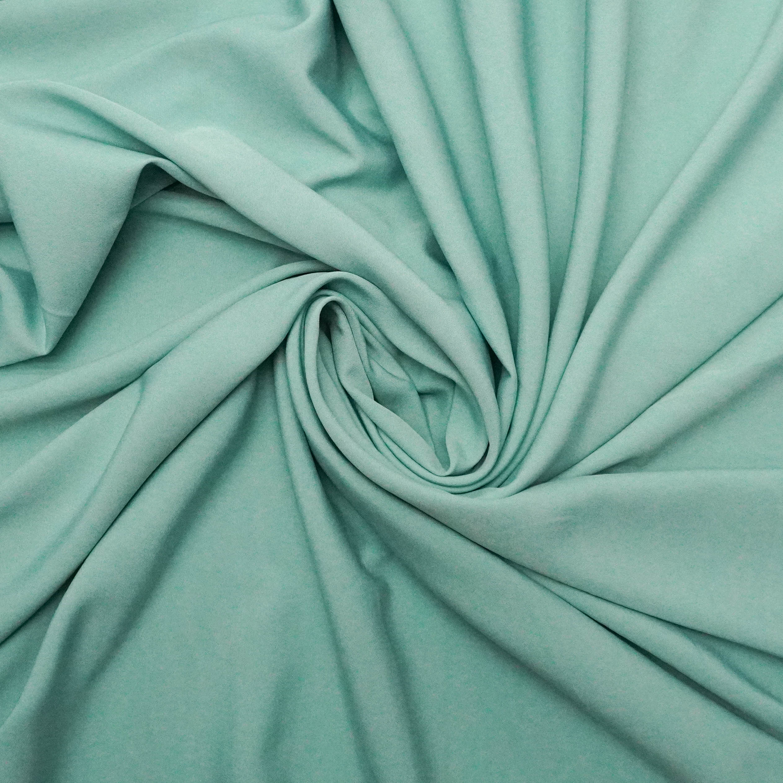 Tecido crepe alfaiataria leve verde agua Maximus