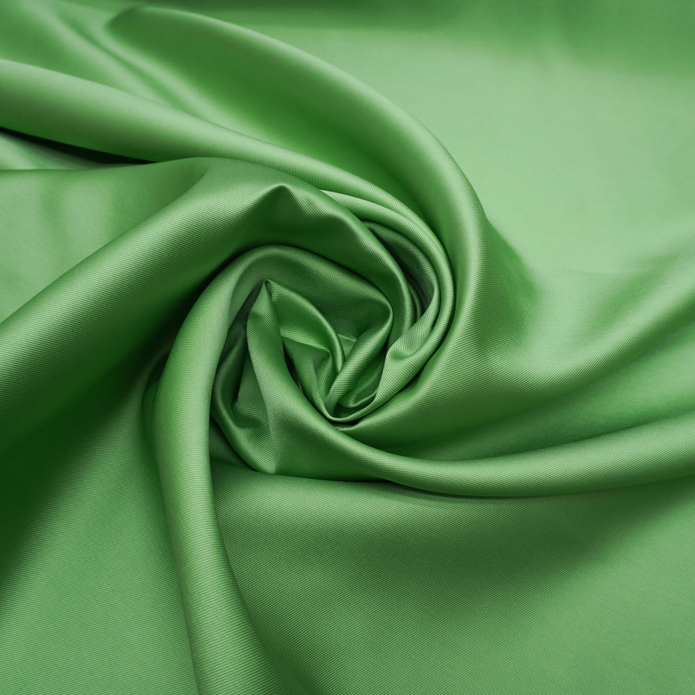 Tecido zibeline diagonal verde menta