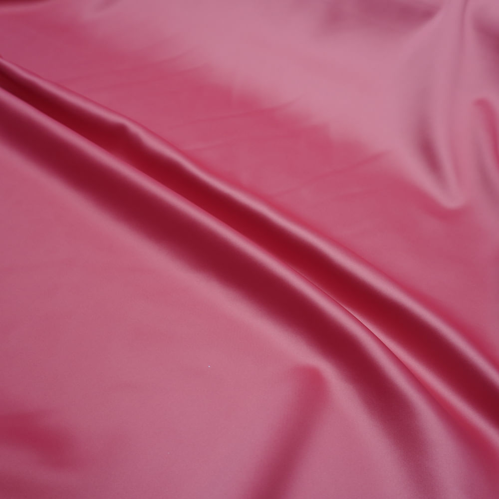 Tecido cetim bucol leve rosa
