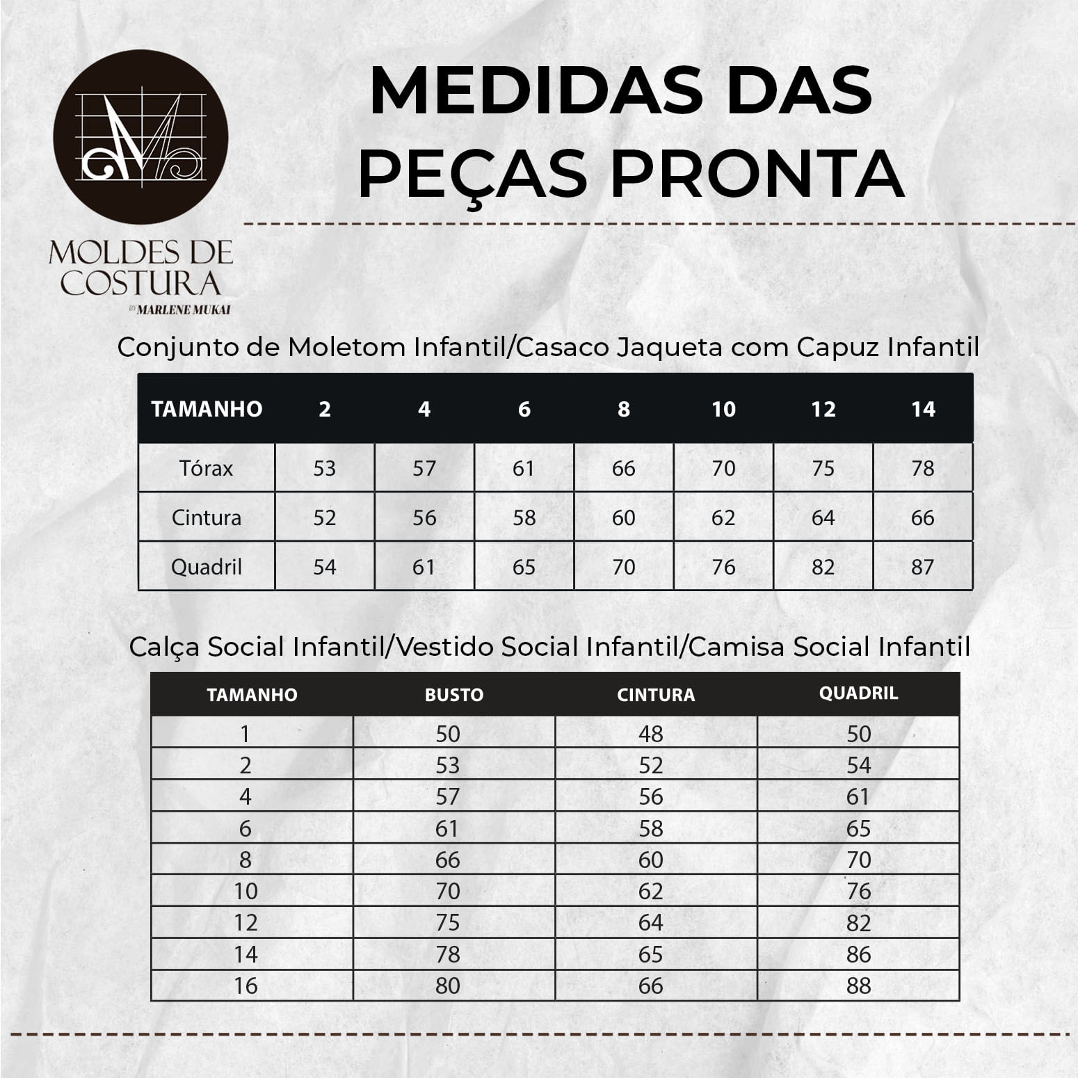 Marlene Mukai CalÇa De Malha Infantil Masculina Molde Calça