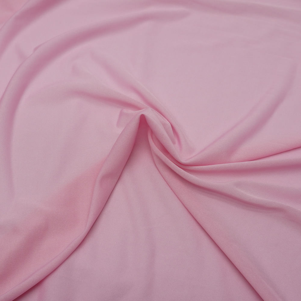 Tecido malha helanca 2º pele rosa doce