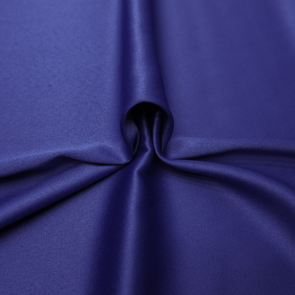 Tecido zibeline com elastano azul royal