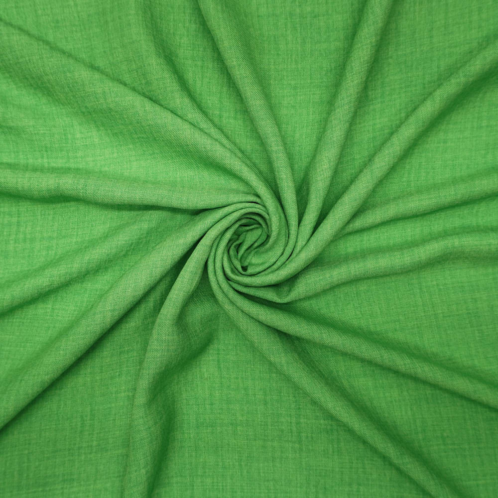 Tecido alfaiataria 100% poliester com textura de linho verde