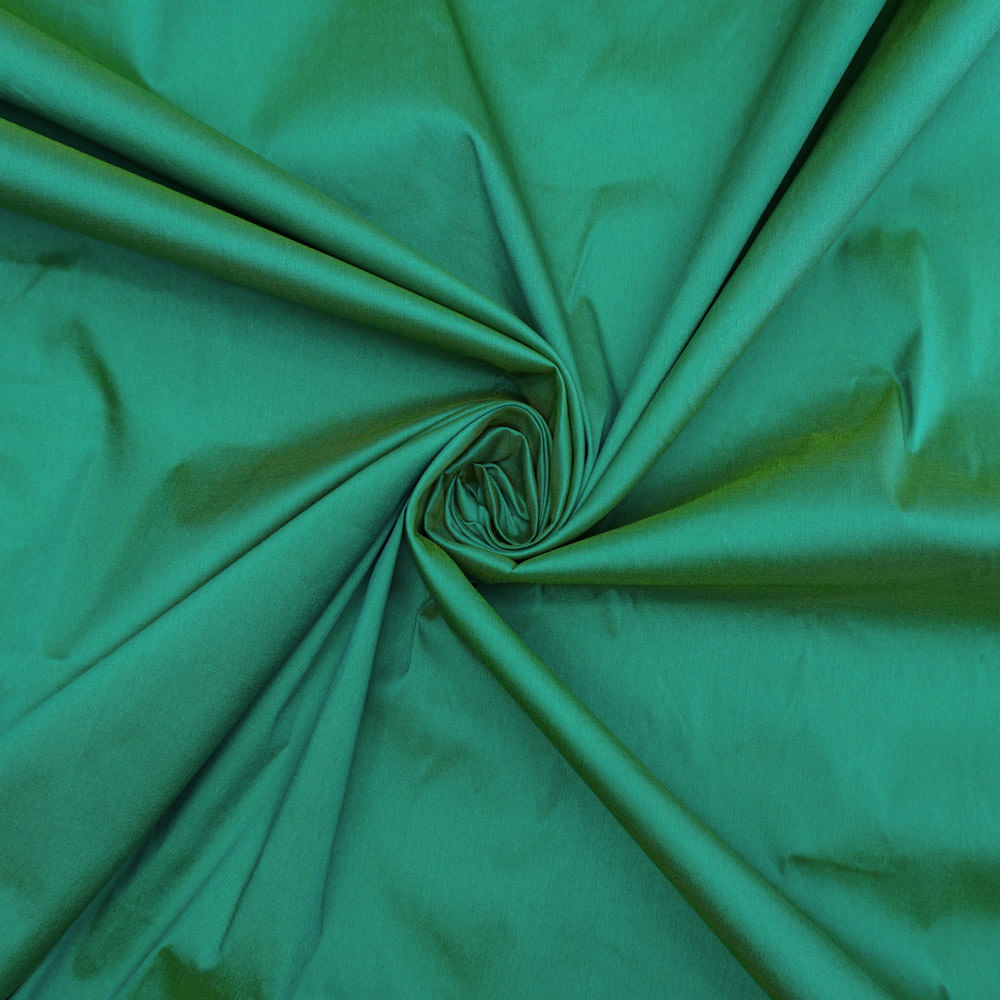 Tecido tafetá indiano verde
