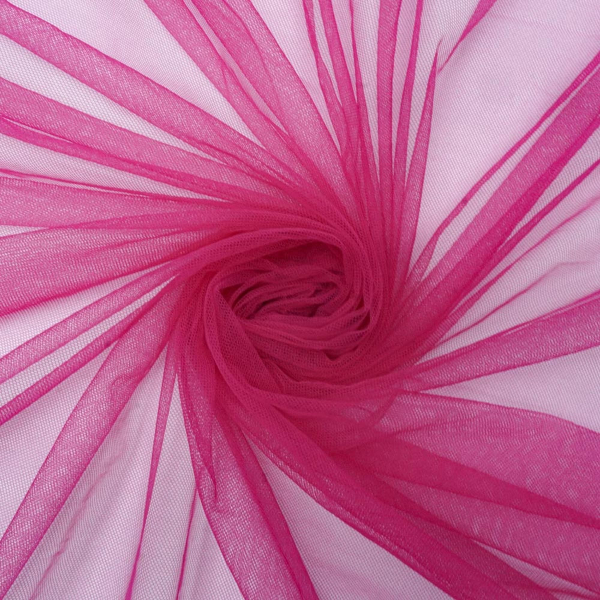 Tecido tule ilusione pink und 90cmx160cm