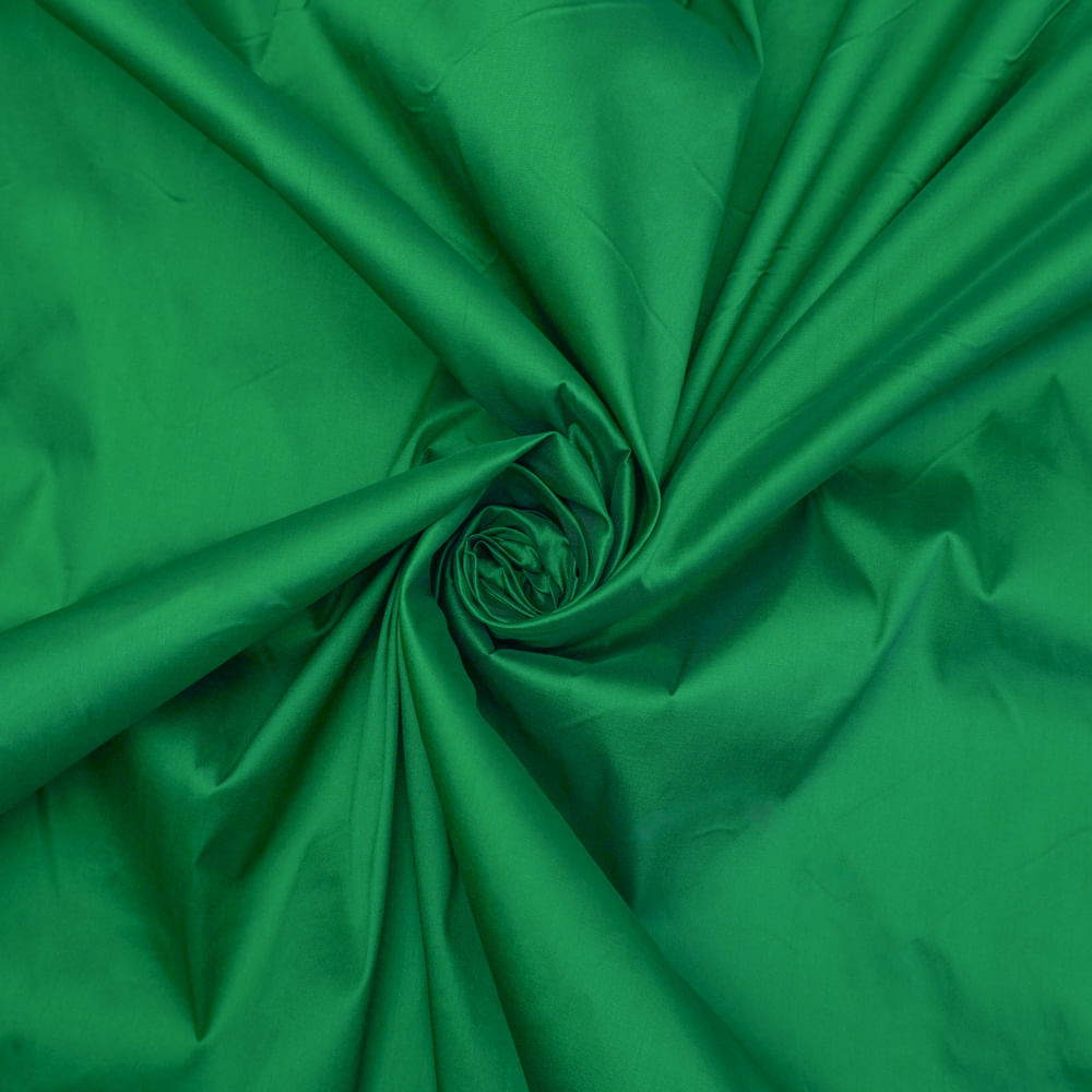 Tecido tafetá indiano verde bandeira