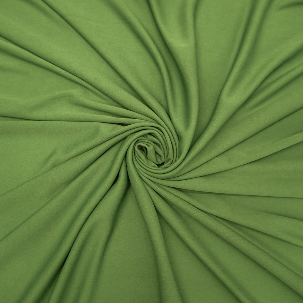 Tecido malha helanca verde folha