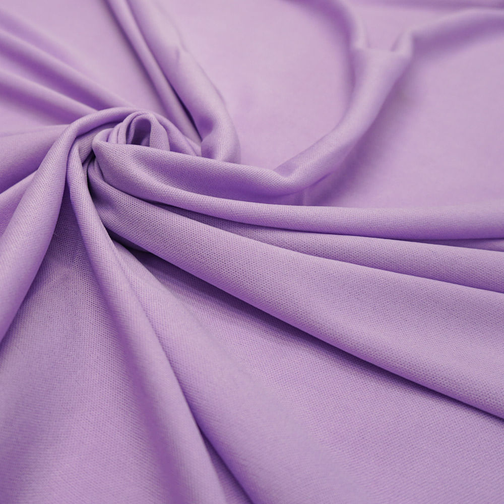 Tecido malha helanca lilás