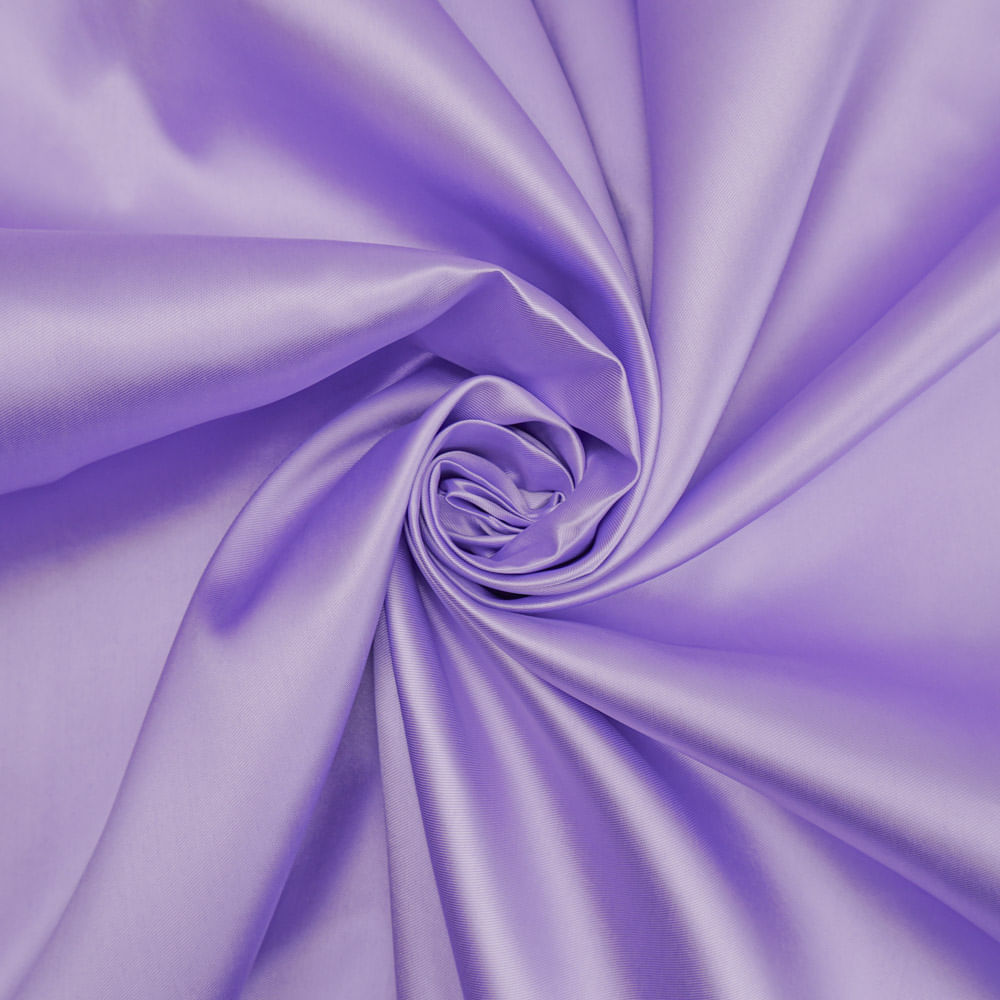Tecido zibeline diagonal lilás claro