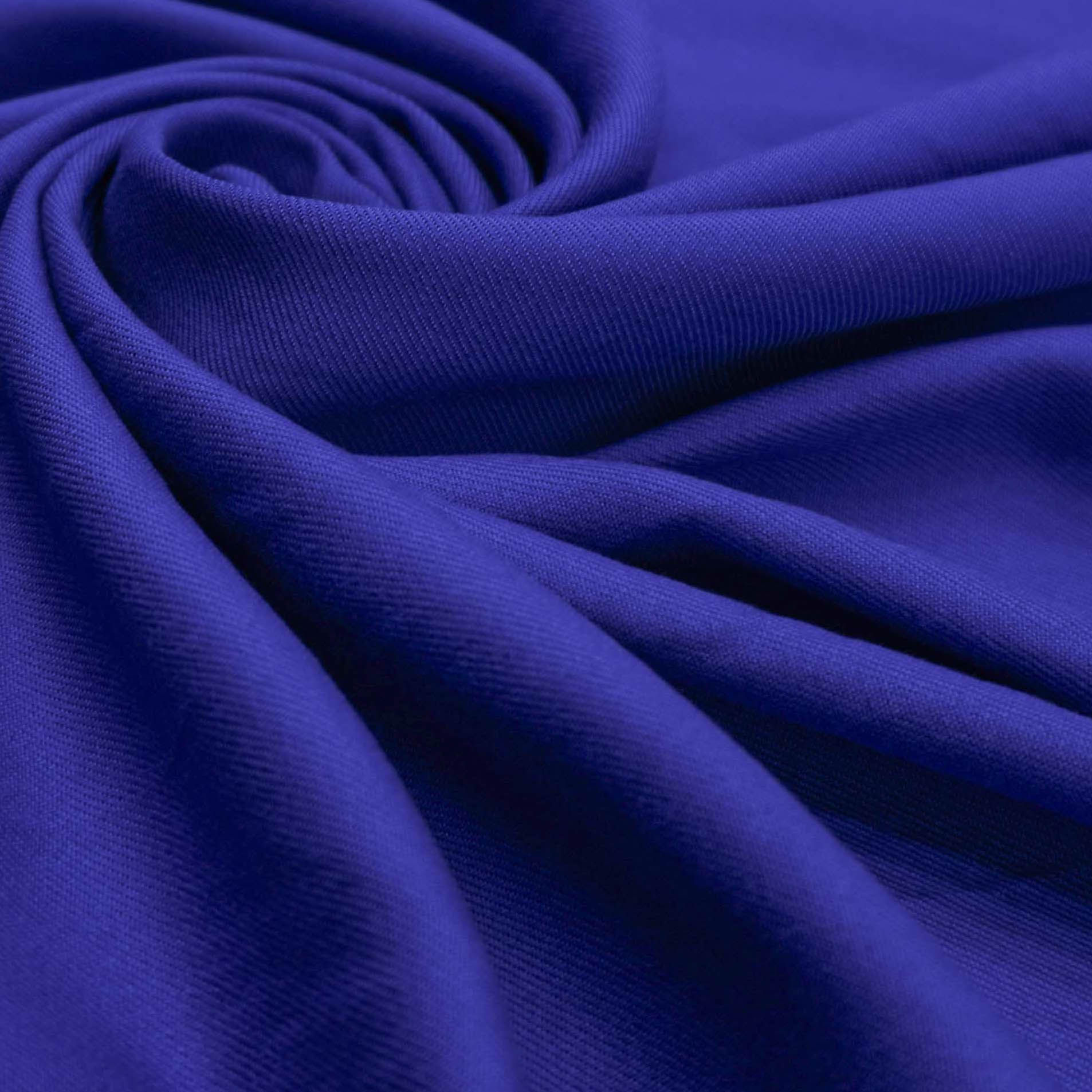 Tecido viscose rayon azul royal