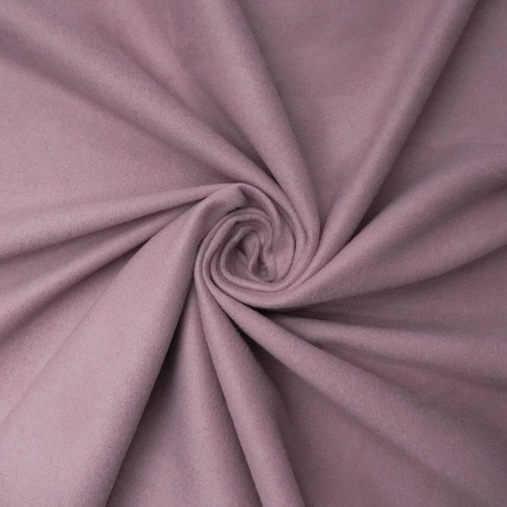 Tecido lã batida rosê und 60cm x 150cm