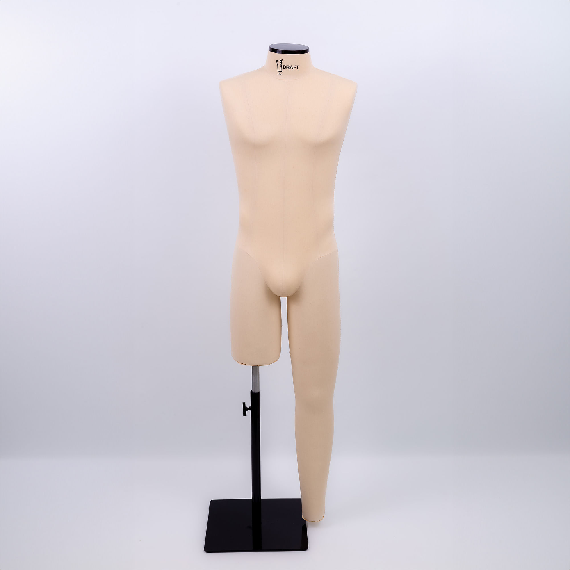 Manequim Modelagem Masculino Perna Longa DRAFT Maximus