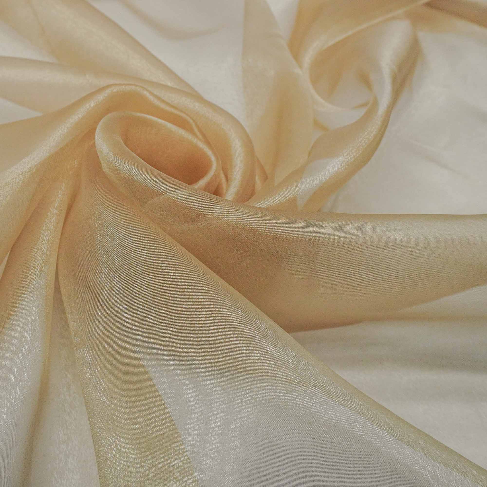 Tecido organza cristal nude escuro Maximus