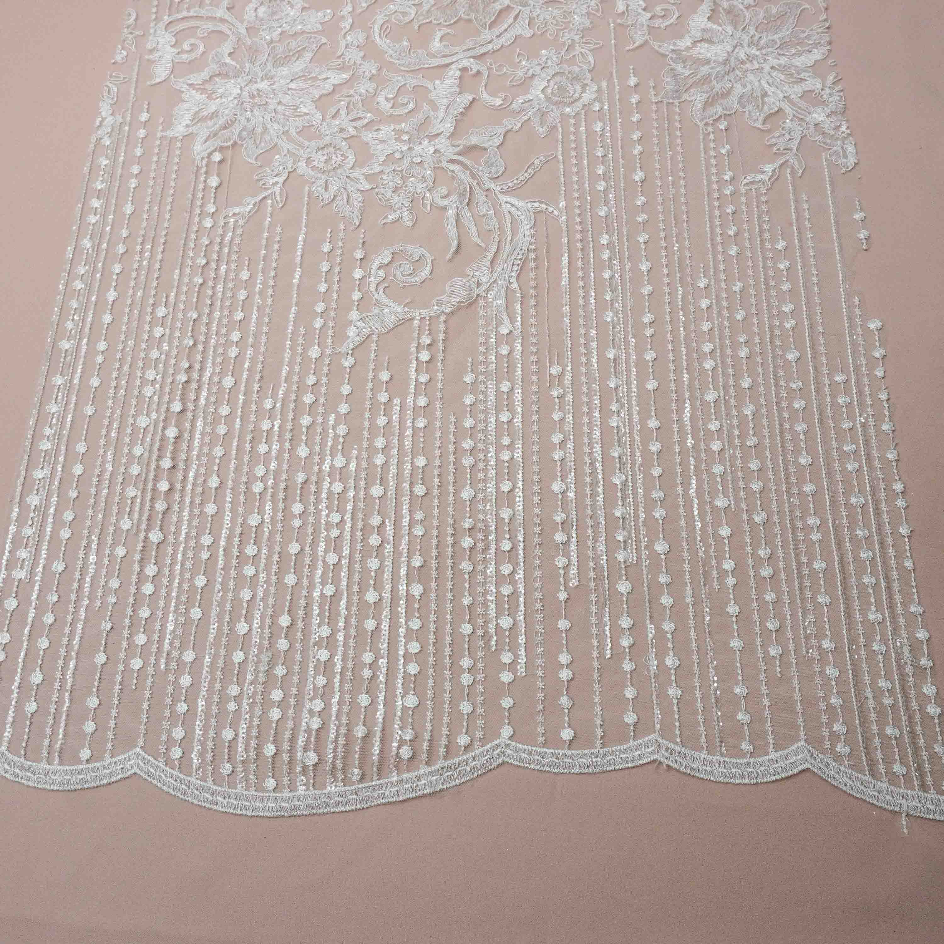 Tule Bordado PreÃ§o Do Metro Da Renda Para Vestido Tecido Renda Tule  Bordado Paetê, image size:3000x3000